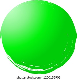 Colorful Circle drawn with a brushlet