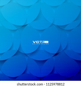 Colorful Circle with Gradient. Minimalist Creative Design Concept. Stock Vector Illustration. Modern and Abstract Background