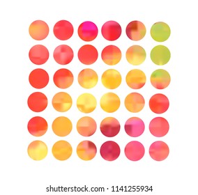 Colorful circle gradient set with modern abstract backgrounds. Grey fluid covers for calendar,brochure,invitation,cards. Trendy soft color. Template with round gradient set for screens and mobile app.