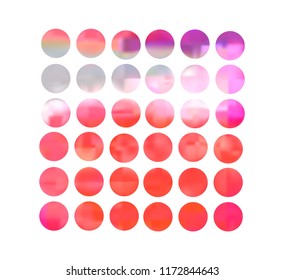 Colorful circle gradient set with modern abstract backgrounds. Grey fluid covers for calendar,brochure,invitation,cards. Trendy soft color. Template with round gradient set for screens and mobile app.