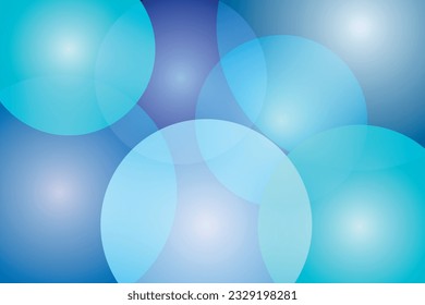 Colorful circle gradients background - stock illustration