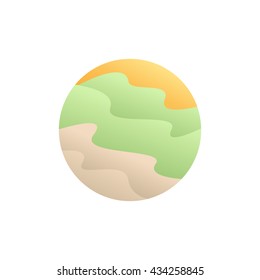 Colorful Circle illustration. Creative Design logo