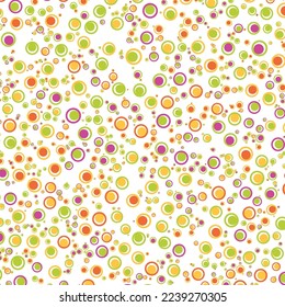 Colorful Circle Pattern Illustrations 3 for print design