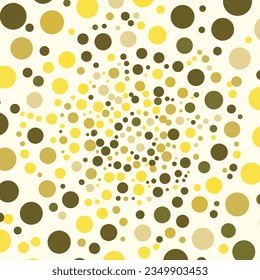 colorful circle random in square. Background concept on vector illustration image.
