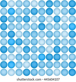 Colorful circle seamless background. Abstract dotted background. Vector Illustration.