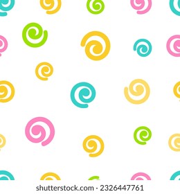 Colorful circle stripes pattern design