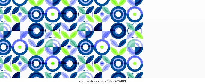 Colorful circles abstract background. Hi-tech design for wallpaper, banner, background, landing page, wall art, invitation, prints, posters