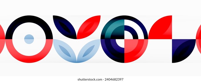 Colorful circles abstract background. Hi-tech design for wallpaper, banner, background, landing page, wall art, invitation, prints, posters