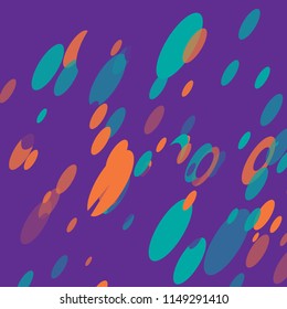 Colorful circles. Abstract pattern with color Confetti on a Background. Vector radiant design. Modern Bright Pattern for cards,banners,print. A Scattering of Ellipses. Placer from the circles.