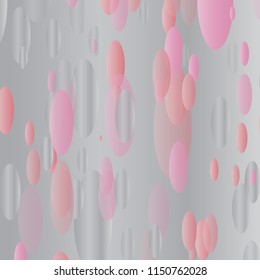 Colorful circles. Abstract pattern with color Confetti on a Background. Vector Pastel design. Modern Bright Pattern for cards,banners,print. A Scattering of Ellipses. Placer from the circles.