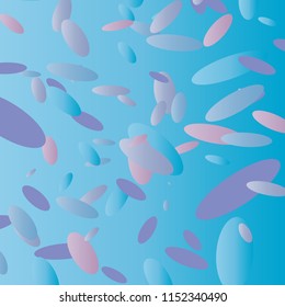 Colorful circles. Abstract pattern with color Confetti on a Background. Vector Pastel design. Modern Bright Pattern for cards,banners,print. A Scattering of Ellipses. Placer from the circles.