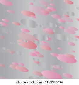 Colorful circles. Abstract pattern with color Confetti on a Background. Vector Pastel design. Modern Bright Pattern for cards,banners,print. A Scattering of Ellipses. Placer from the circles.