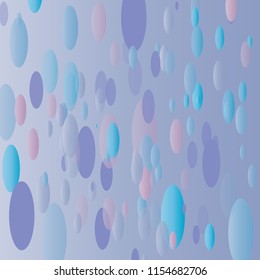 Colorful circles. Abstract pattern with color Confetti on a Background. Vector Pastel design. Modern Bright Pattern for cards,banners,print. A Scattering of Ellipses. Placer from the circles.
