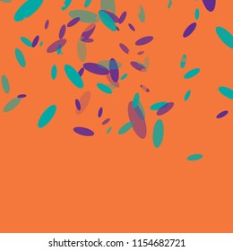 Colorful circles. Abstract pattern with color Confetti on a Background. Vector radiant design. Modern Bright Pattern for cards,banners,print. A Scattering of Ellipses. Placer from the circles.