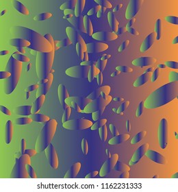 Colorful circles. Abstract pattern with color Confetti on a Background Vector Pastel design. Modern Bright Pattern for cards,banners,print. A Scattering of Ellipses. Placer from the circles.