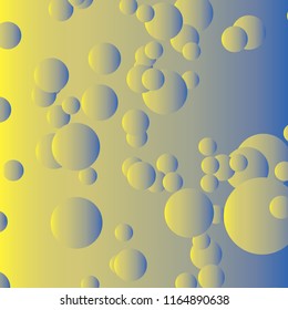 Colorful circles. Abstract pattern with color Confetti on a Background. Vector radiant design. Modern Bright Pattern for cards,banners,print. A Scattering of Ellipses. Placer from the circles.