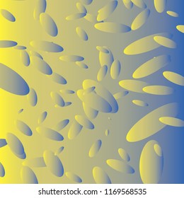 Colorful circles. Abstract pattern with color Confetti on a Background. Vector radiant design. Modern Bright Pattern for cards,banners,print. A Scattering of Ellipses. Placer from the circles.