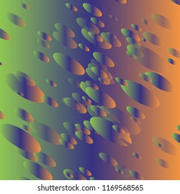 Colorful circles. Abstract pattern with color Confetti on a Background Vector Pastel design. Modern Bright Pattern for cards,banners,print. A Scattering of Ellipses. Placer from the circles.