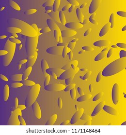 Colorful circles. Abstract pattern with color Confetti on a Background. Vector Pastel design. Modern Bright Pattern for cards,banners,print. A Scattering of Ellipses. Placer from the circles.