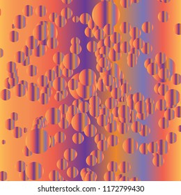Colorful circles. Abstract pattern with color Confetti on a Background. Vector radiant design. Modern Bright Pattern for cards,banners,print. A Scattering of Ellipses. Placer from the circles.
