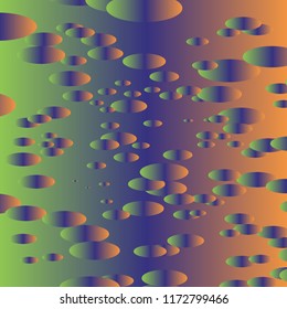 Colorful circles. Abstract pattern with color Confetti on a Background Vector Pastel design. Modern Bright Pattern for cards,banners,print. A Scattering of Ellipses. Placer from the circles.