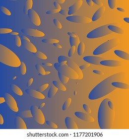Colorful circles. Abstract pattern with color Confetti on a Background Vector Pastel design. Modern Bright Pattern for cards,banners,print. A Scattering of Ellipses. Placer from the circles..