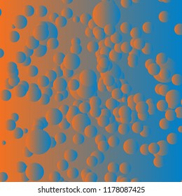 Colorful circles. Abstract pattern with color Confetti on a Background. Vector Pastel design. Modern Bright Pattern for cards,banners,print. A Scattering of Ellipses. Placer from the circles.