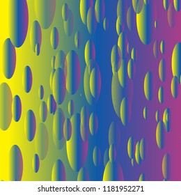 Colorful circles. Abstract pattern with color Confetti on a Background. Vector Pastel design. Modern Bright Pattern for cards,banners,print. A Scattering of Ellipses. Placer from the circles.
