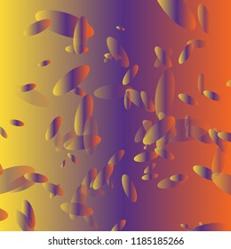 Colorful circles. Abstract pattern with color Confetti on a Background. Vector Pastel design. Modern Bright Pattern for cards,banners,print. A Scattering of Ellipses. Placer from the circles.