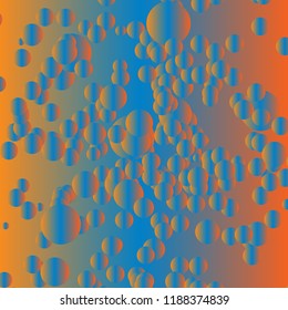 Colorful circles. Abstract pattern with color Confetti on a Background. Vector Pastel design. Modern Bright Pattern for cards,banners,print. A Scattering of Ellipses. Placer from the circles.