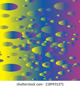 Colorful circles. Abstract pattern with color Confetti on a Background. Vector Pastel design. Modern Bright Pattern for cards,banners,print. A Scattering of Ellipses. Placer from the circles.