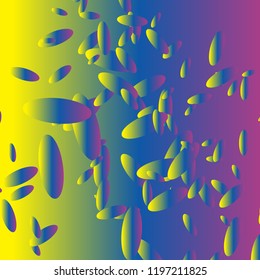 Colorful circles. Abstract pattern with color Confetti on a Background. Vector Pastel design. Modern Bright Pattern for cards,banners,print. A Scattering of Ellipses. Placer from the circles.