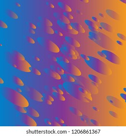 Colorful circles. Abstract pattern with color Confetti on a Background Vector Pastel design. Modern Bright Pattern for cards,banners,print. A Scattering of Ellipses. Placer from the circles..