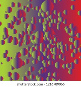 Colorful circles. Abstract pattern with color Confetti on a Background Vector Pastel design. Modern Bright Pattern for cards,banners,print. A Scattering of Ellipses. Placer from the circles.