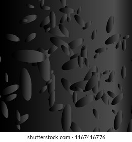 Colorful circles. Abstract pattern with grey color Confetti on a Background. Vector Monochrome design. Modern Pattern for cards,banners,print. A Scattering of Ellipses. Placer from the circles.
