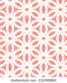 Colorful circles abstract seamless pattern. Retro nostalgic geometric vector background. Modern fashion print for fabric with groovy elements, funky textile design