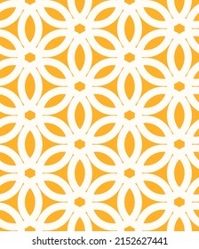 Colorful circles abstract seamless pattern. Retro nostalgic geometric vector background. Modern fashion print for fabric with groovy elements, funky textile design