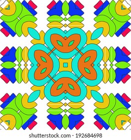 Colorful Circles Background