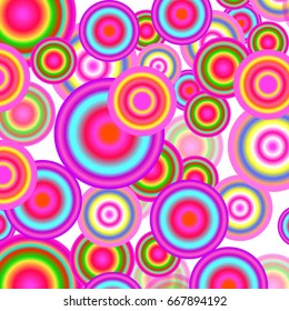 colorful circles background