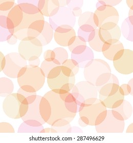 Colorful circles background. Seamless pattern.Vector.