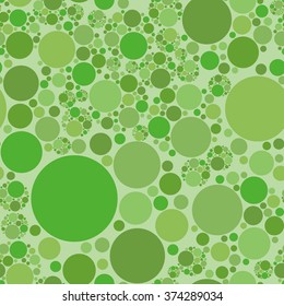 Colorful circles background. Seamless pattern.Vector.