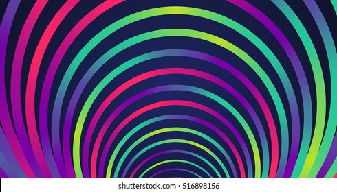 Colorful circles background, vector illustration