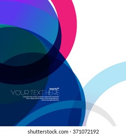 Colorful Circles Design Background