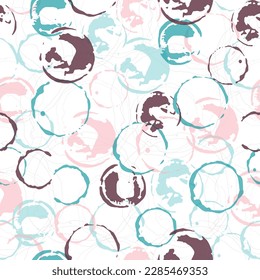 colorful circles on a white background