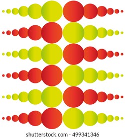 colorful circles pattern