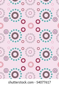 colorful circles pattern