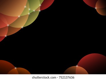 "Colorful circular abstract background" Abstract background template vector for the poster, leaflet, brochure, flyer, booklet, pamphlet, wallpaper, and web design.