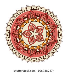 colorful and circular mandala