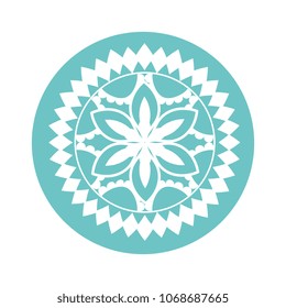 colorful and circular mandala