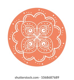 colorful and circular mandala